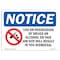 Signmission OSHA, Drugs Or Alcohol Result In Your Dismissal, 14in X 10in Rigid Plastic, 10" W, 14" L, Landscape OS-NS-P-1014-L-15532 - alternate 1